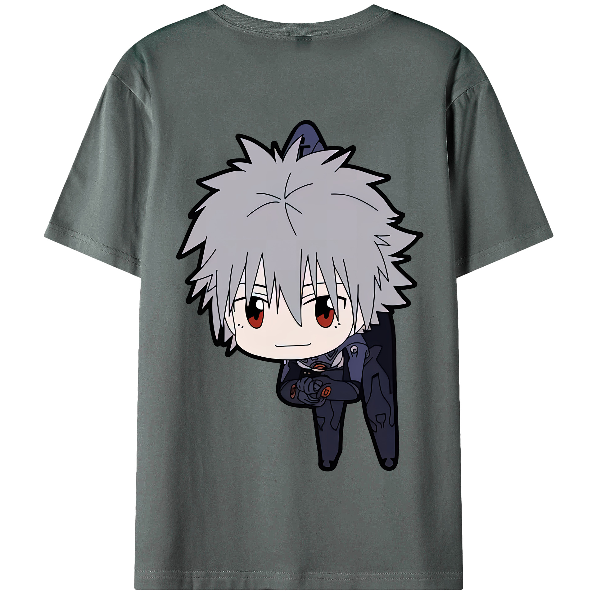 （画像用） EVA 新世紀エヴァンゲリオン 綿100％半袖Tシャツ（背面プリント）